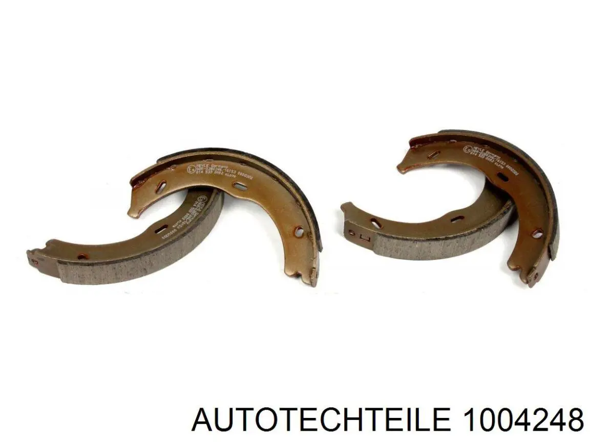 Колодки стояночного тормоза Autotechteile 1004248