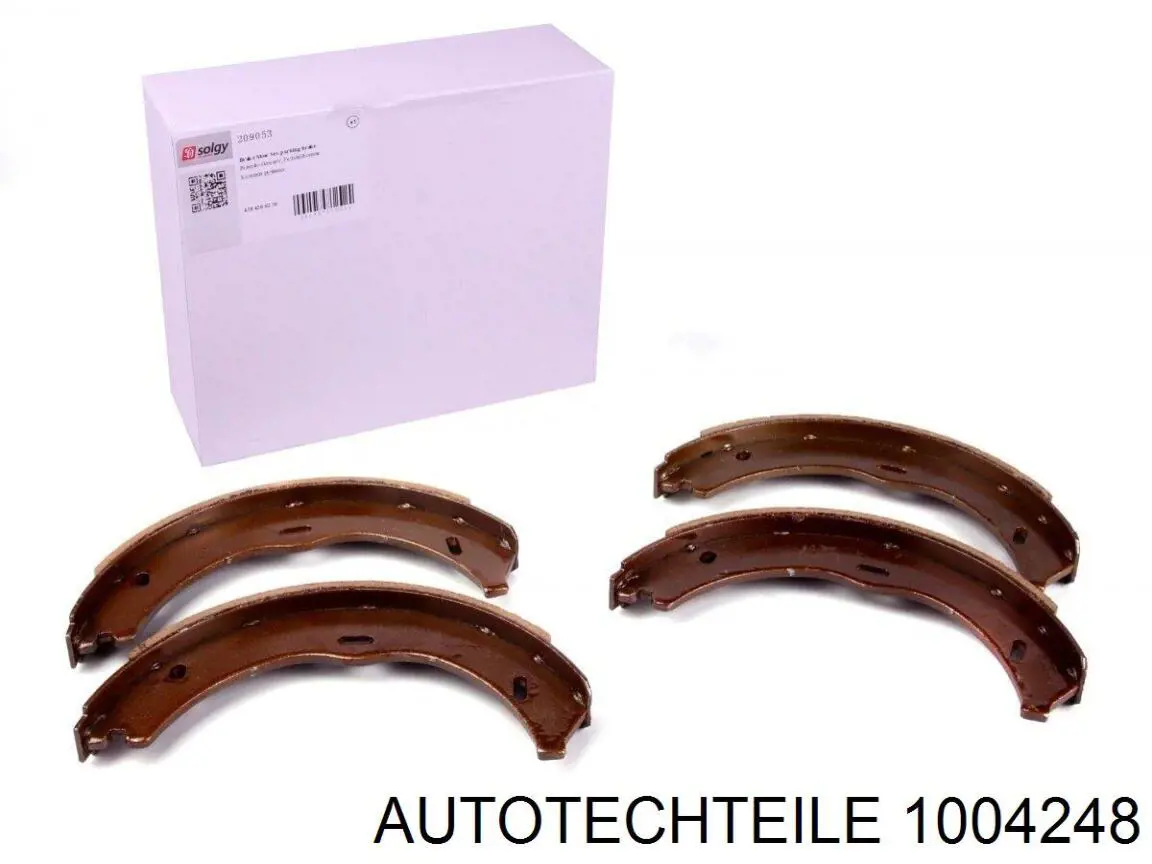 Купить 1004248 Autotechteile Колодки ручника/стояночного тормоза