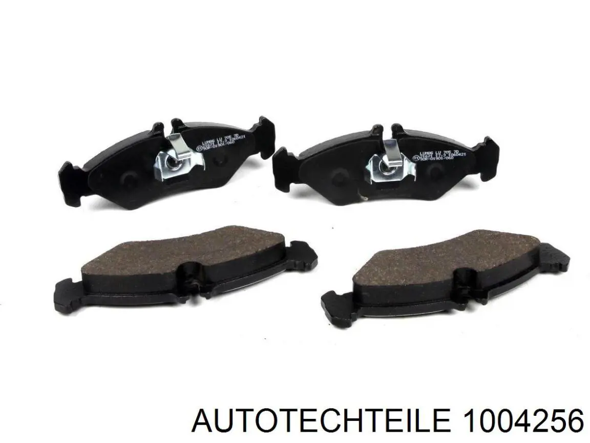 Купить 1004256 Autotechteile Колодки тормозные задние, дисковые