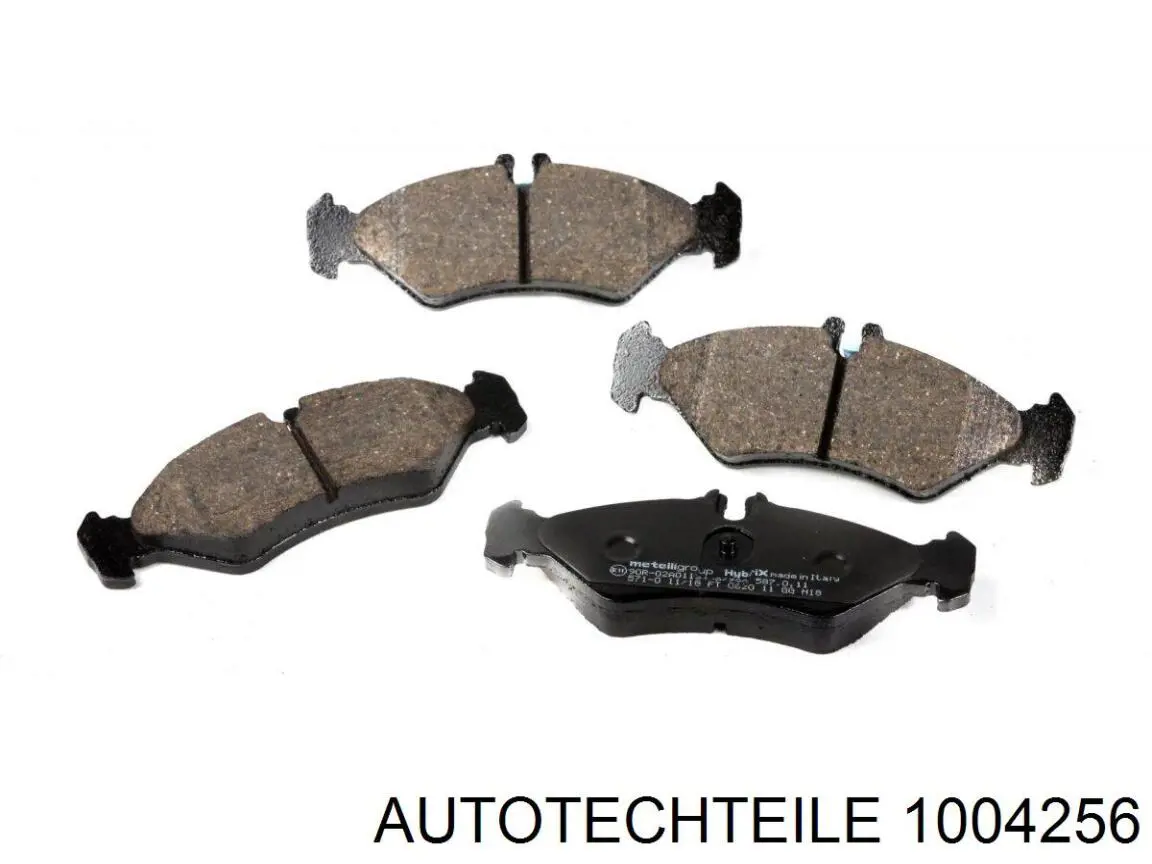 1004256 Autotechteile Колодки тормозные дисковые комплект