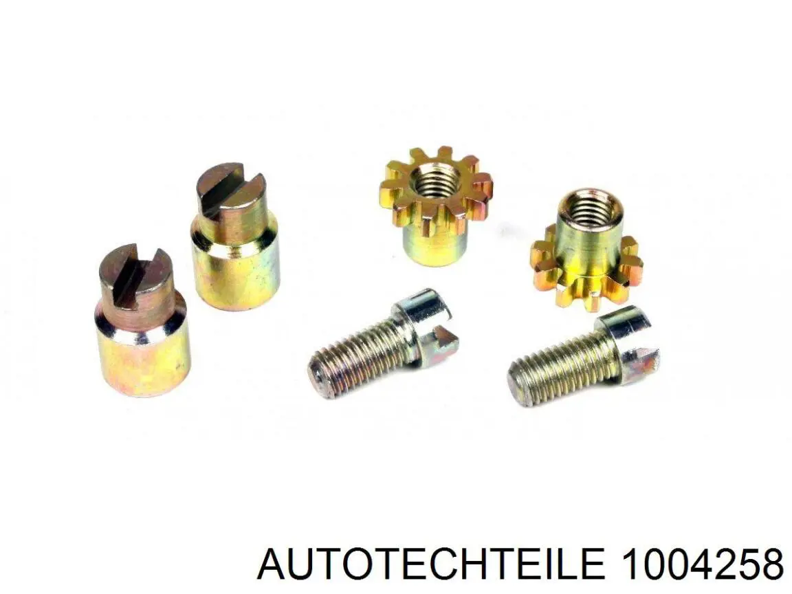 1004258 Autotechteile колодки ручника (стояночного тормоза)