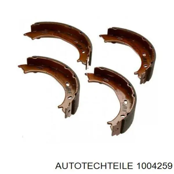 Тормозные колодки стояночного тормоза Autotechteile 1004259 цена, от 19.24 USD