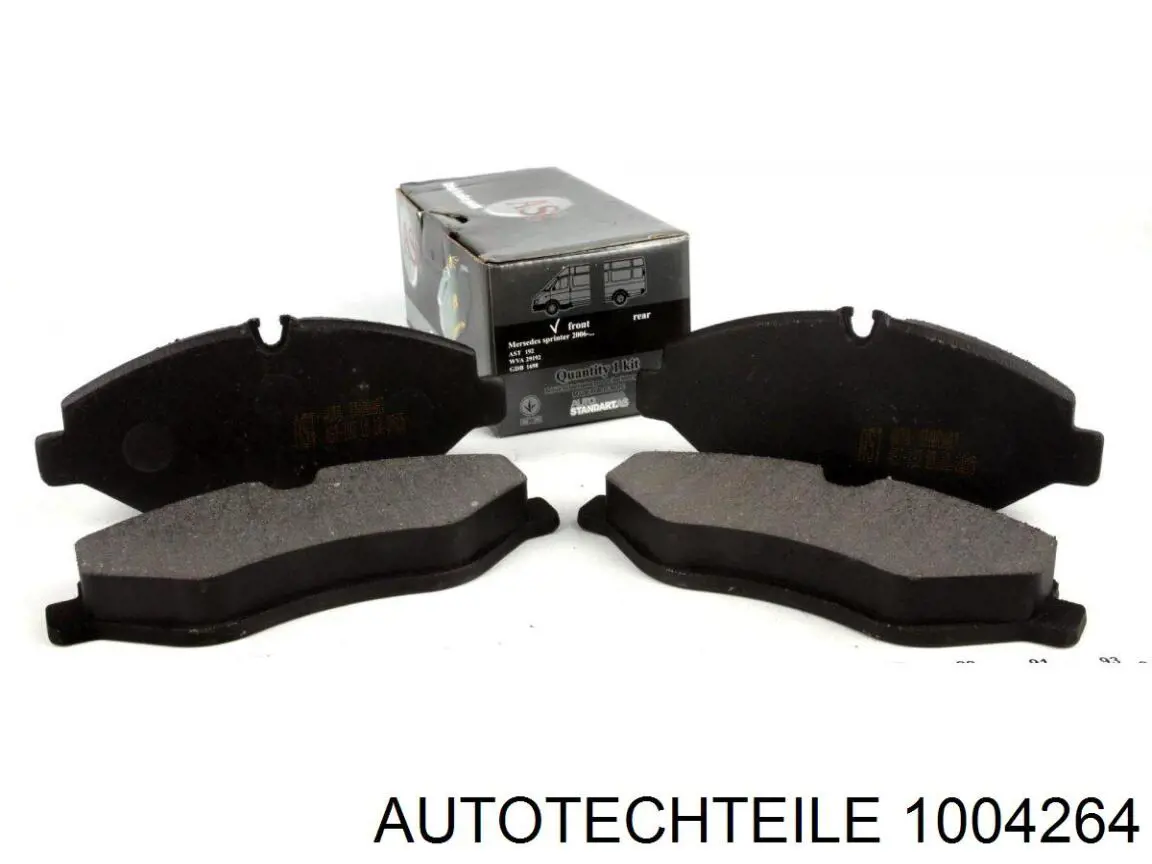 Колодки Autotechteile 1004264 цена, от 20.18 USD
