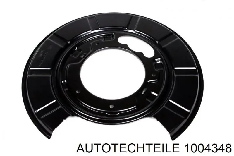 100 4348 Autotechteile защита тормозного диска заднего левая