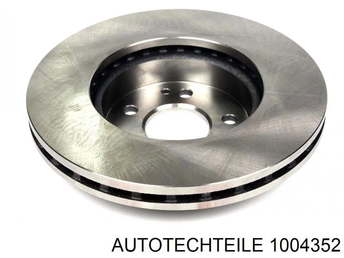 1004352 Autotechteile диск тормозной передний