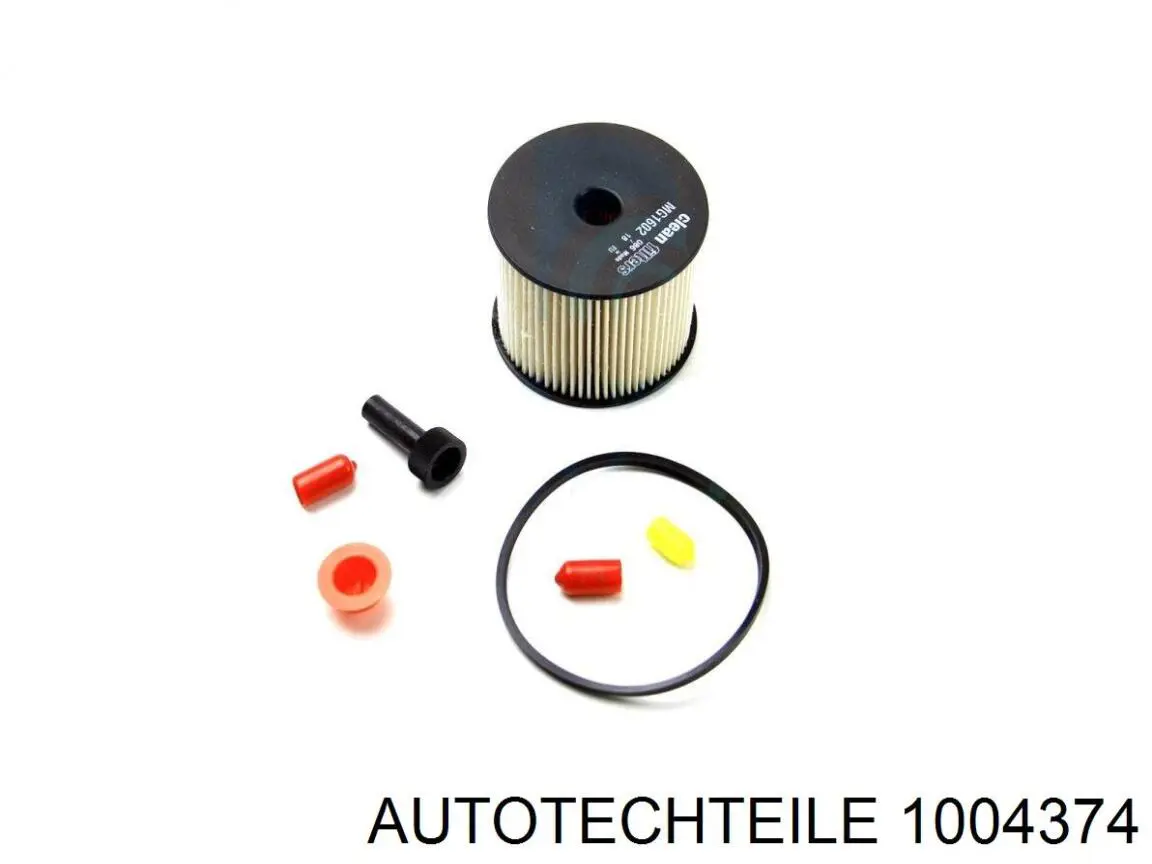 1004374 Autotechteile Трос стояночного тормоза передний