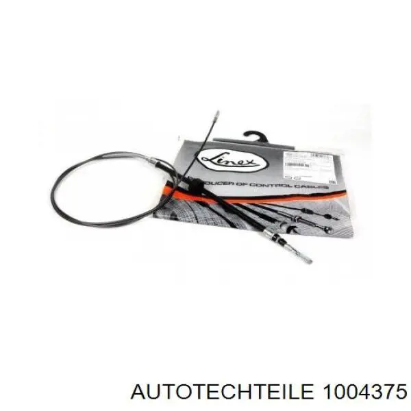 Трос ручного тормоза передний Autotechteile 1004375 цена, от 8.11 USD