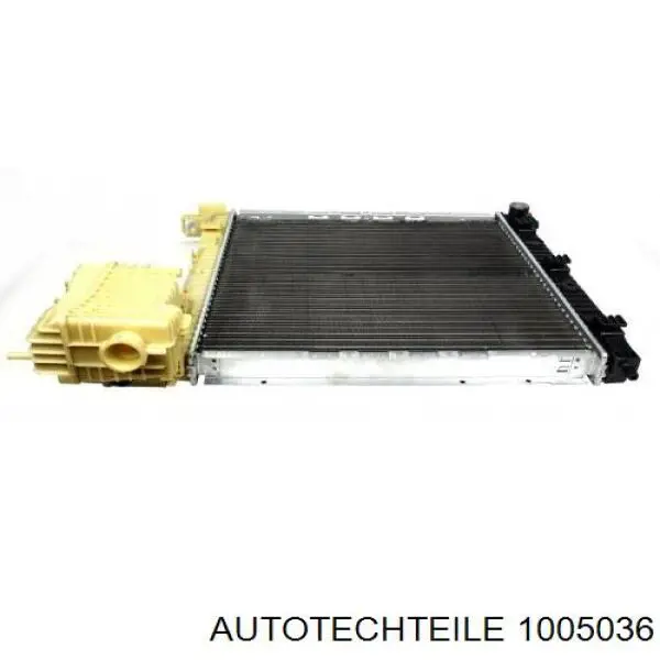 100 5036 Autotechteile radiador de esfriamento de motor