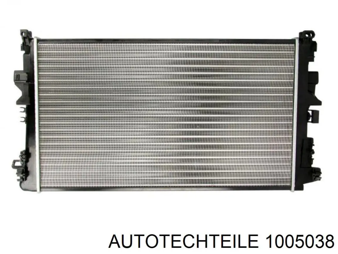 1005038 Autotechteile radiador de esfriamento de motor