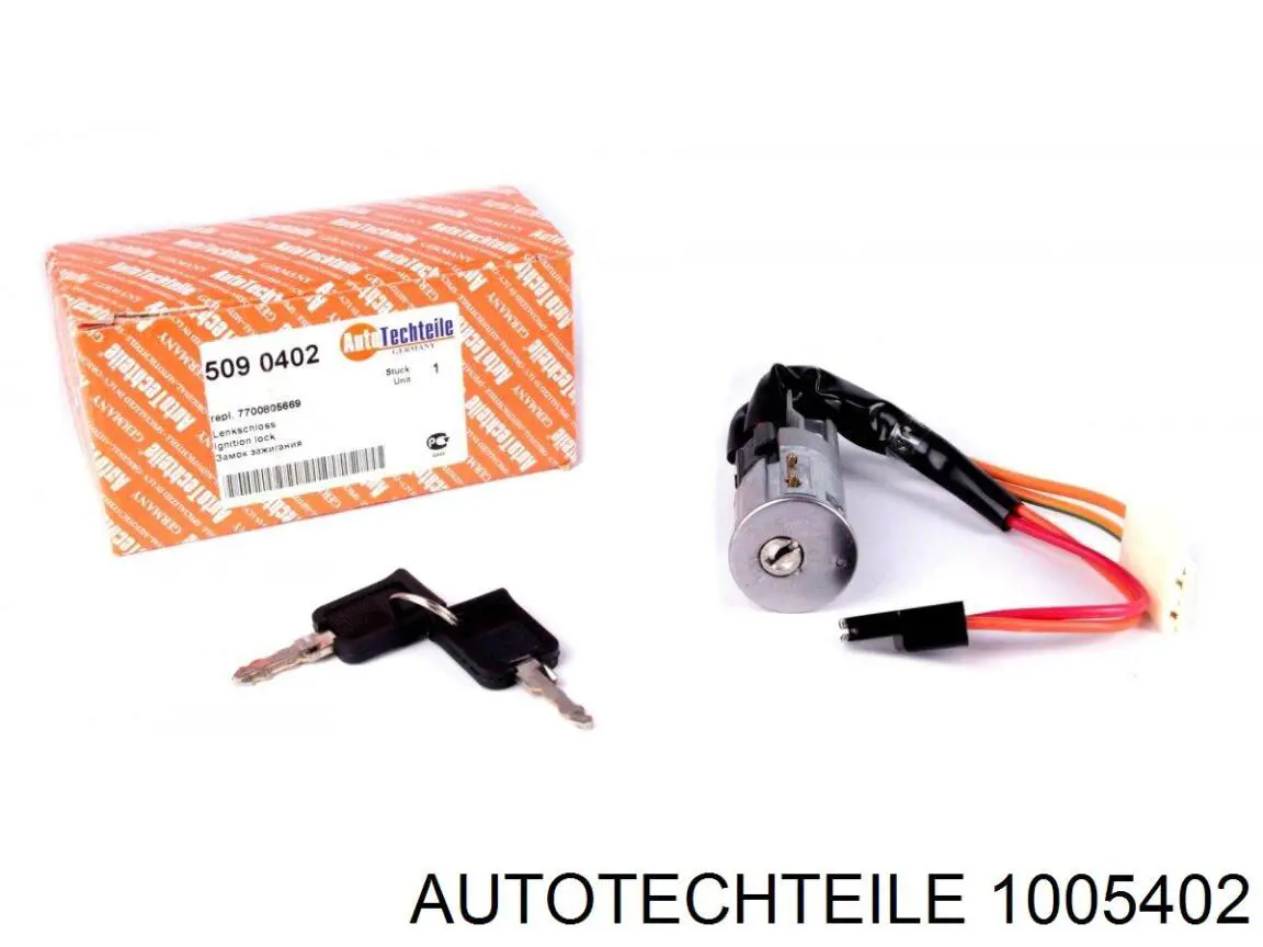 100 5402 Autotechteile sensor dianteiro de desgaste das sapatas do freio