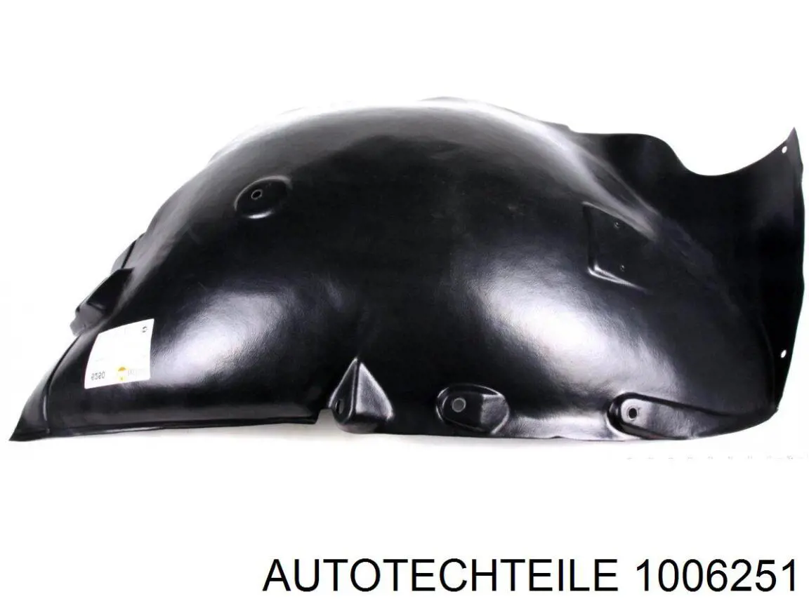 100 6251 Autotechteile guarda-barras direito dianteiro do pára-lama dianteiro