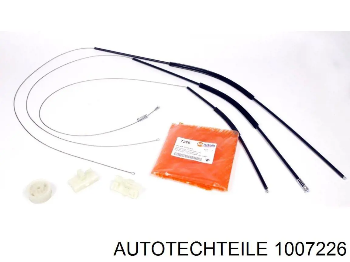 100 7226 Autotechteile ремкомплект механизма стеклоподъемника передней двери
