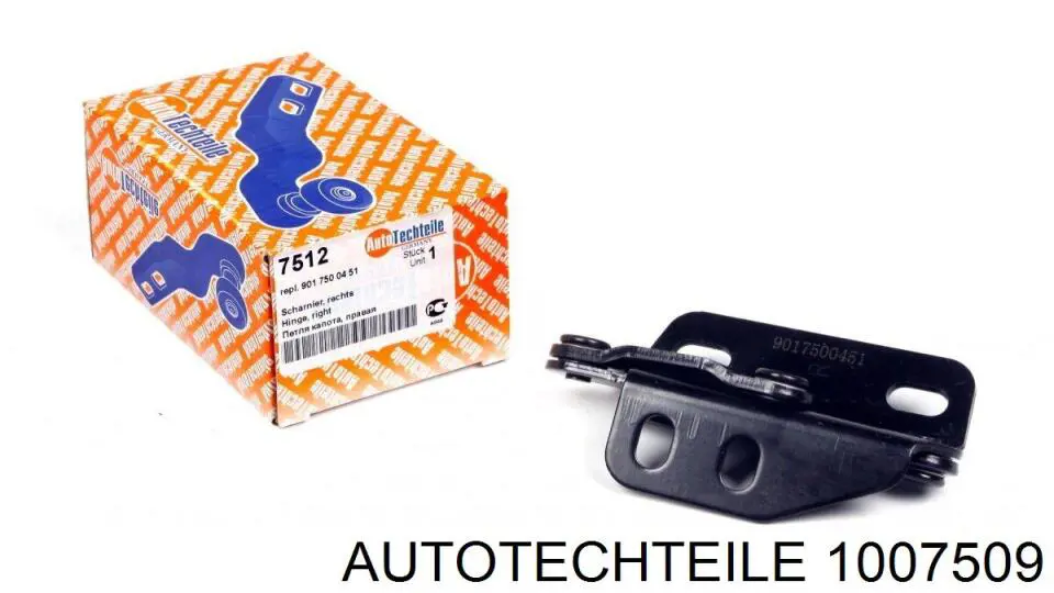 Стояк-крюк замка капота Autotechteile 1007509 цена, от 7.86 USD