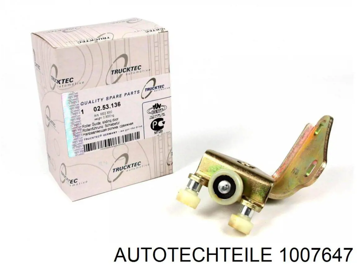 Ролик двери боковой (сдвижной) правый верхний 1007647 Autotechteile