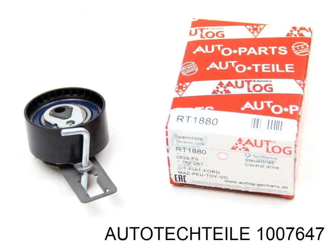 1007647 Autotechteile Ролик двери боковой (сдвижной) правый верхний