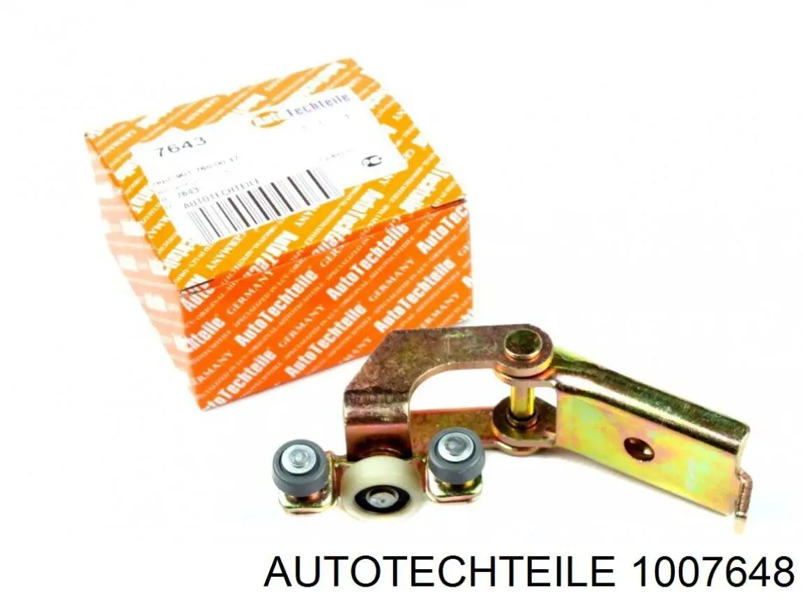 100 7648 Autotechteile rolo direito central da porta lateral (deslizante)