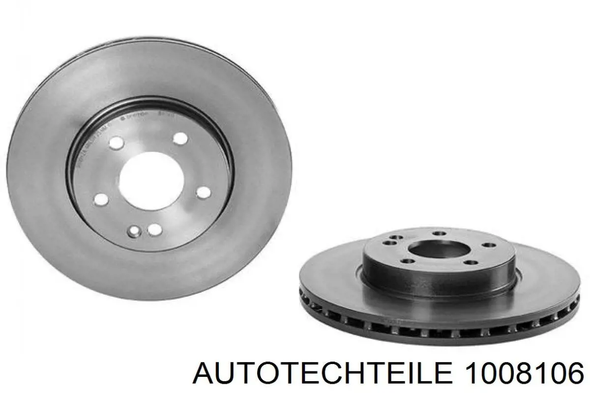 Купить 1008106 Autotechteile Стекло зеркала заднего вида, левого