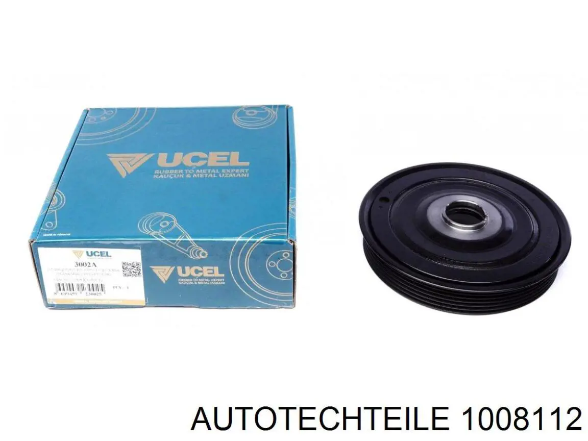 Стекло левого зеркала заднего вида 1008112 Autotechteile