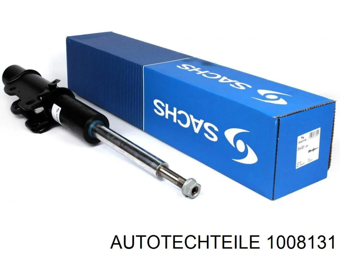 Стекло левого зеркала заднего вида 1008131 Autotechteile
