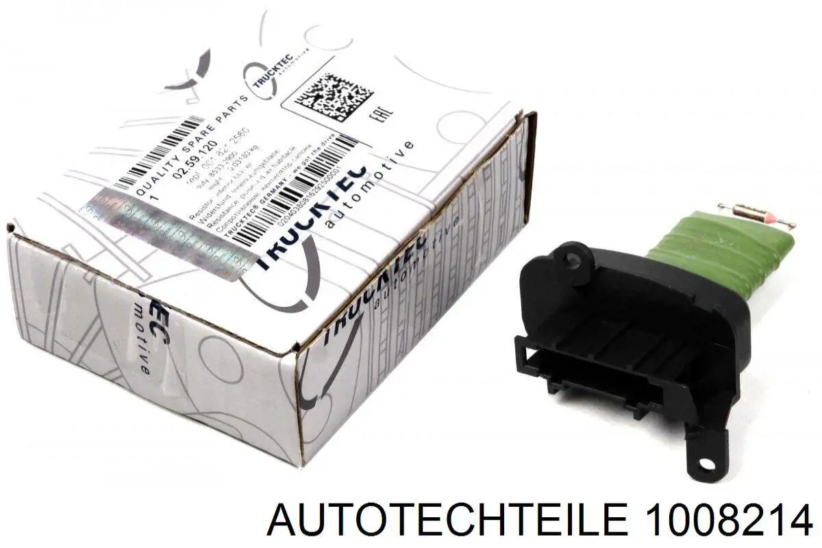 100 8214 Autotechteile резистор (сопротивление вентилятора печки (отопителя салона))