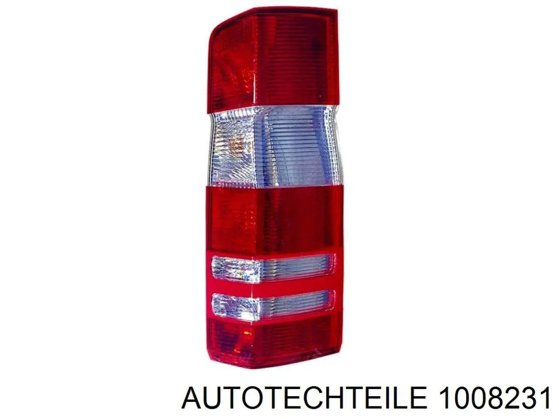 100 8231 Autotechteile lanterna traseira direita