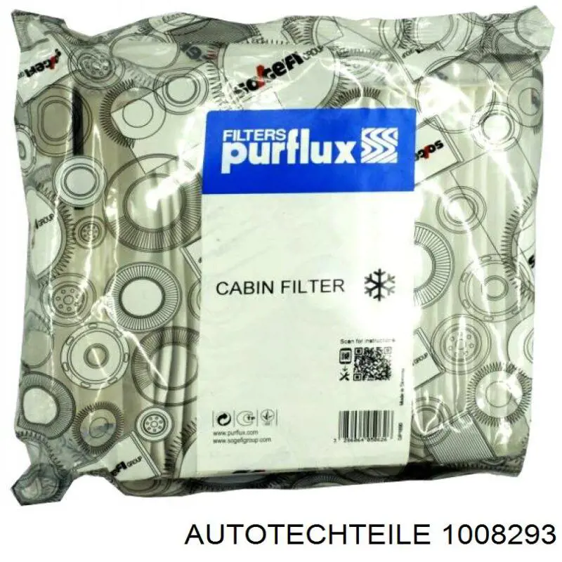 Левая фара 1008293 Autotechteile