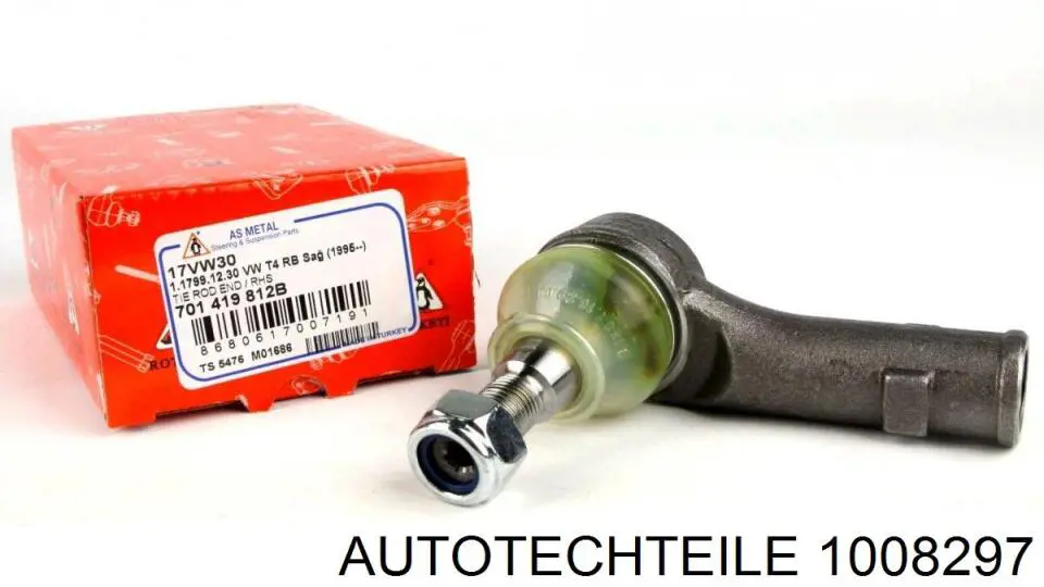 Стекло фары правой 1008297 Autotechteile