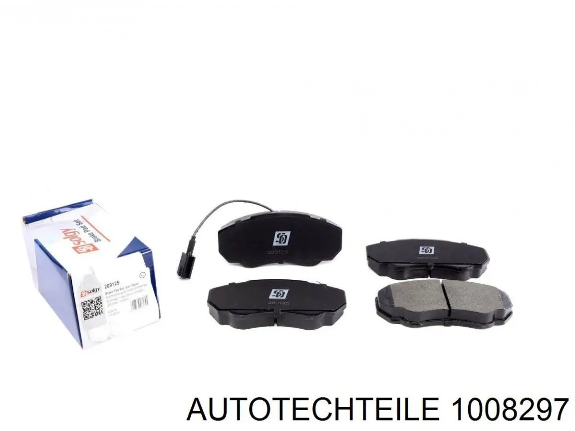 Стекло фары правой 1008297 Autotechteile