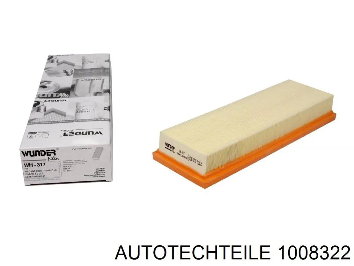 Моторчик печки Autotechteile 1008322