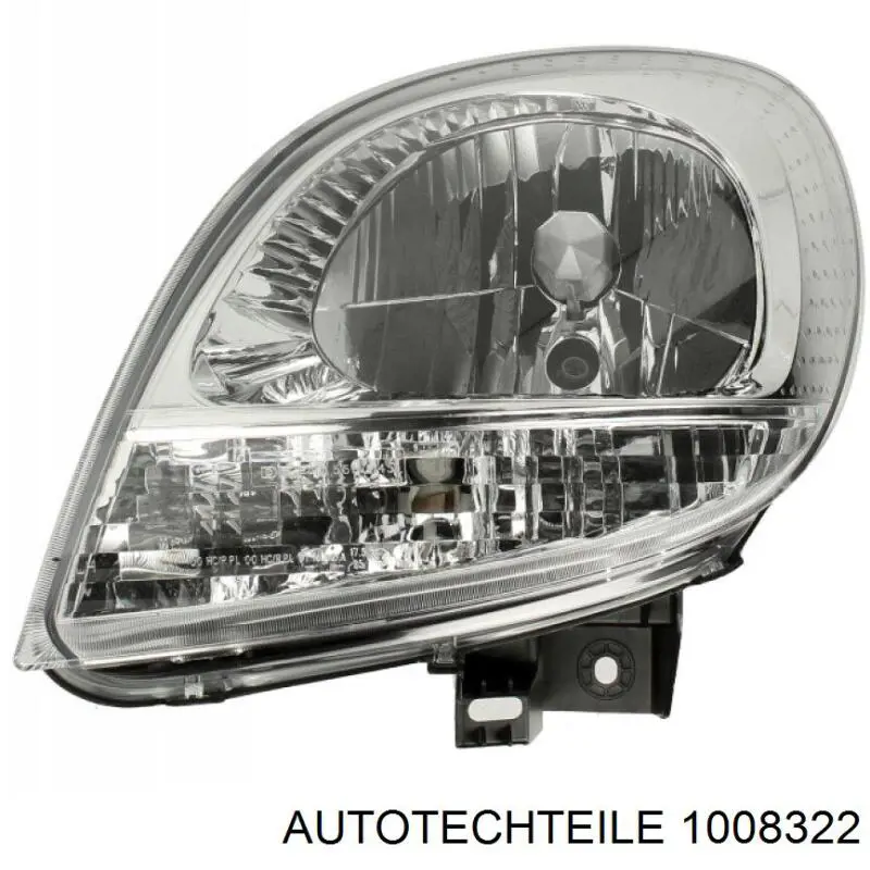 Мотор вентилятора печки (отопителя салона) Autotechteile 1008322 цена, от 41.73 USD