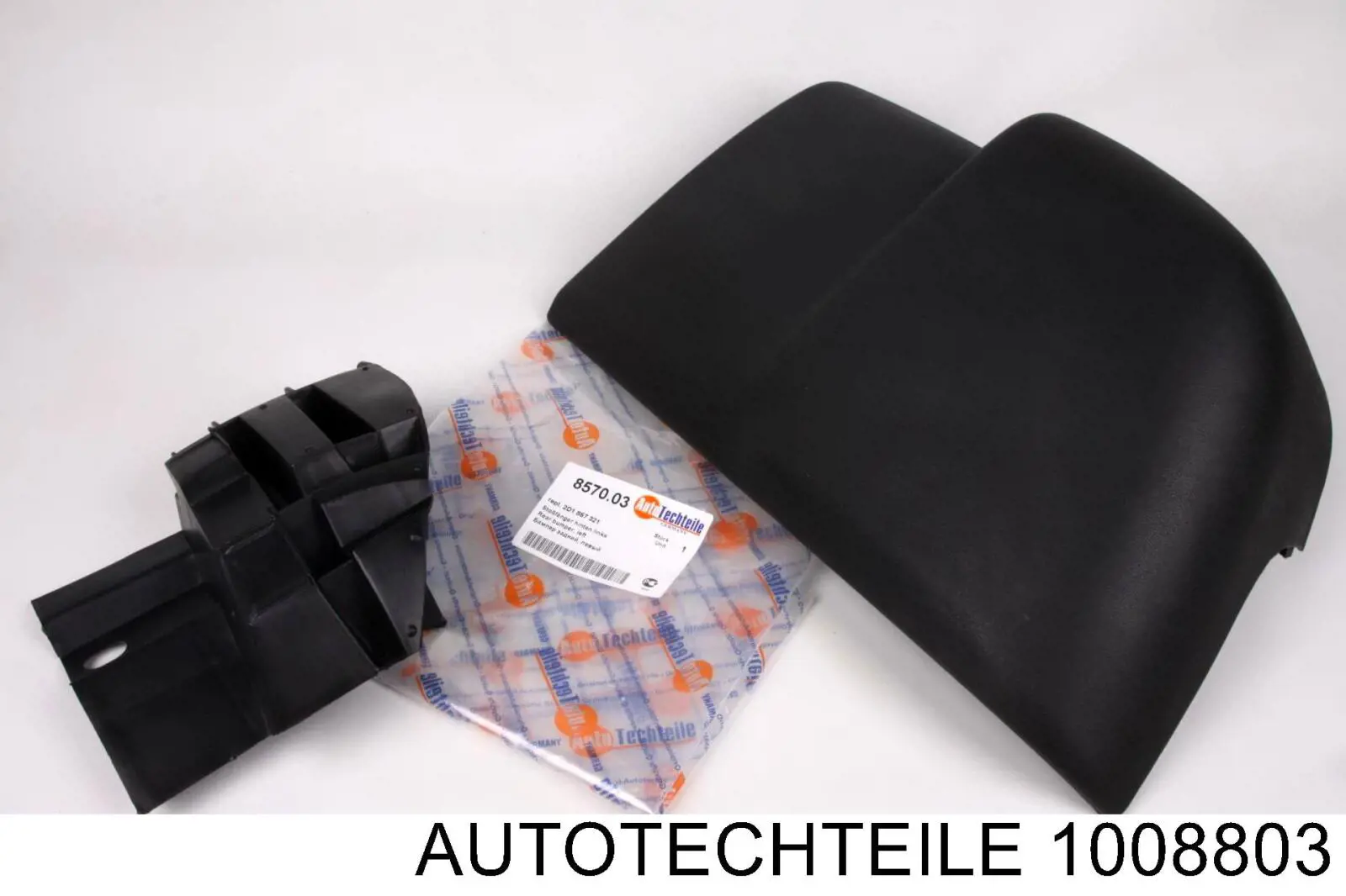 Бампер задний, левая часть 1008803 Autotechteile