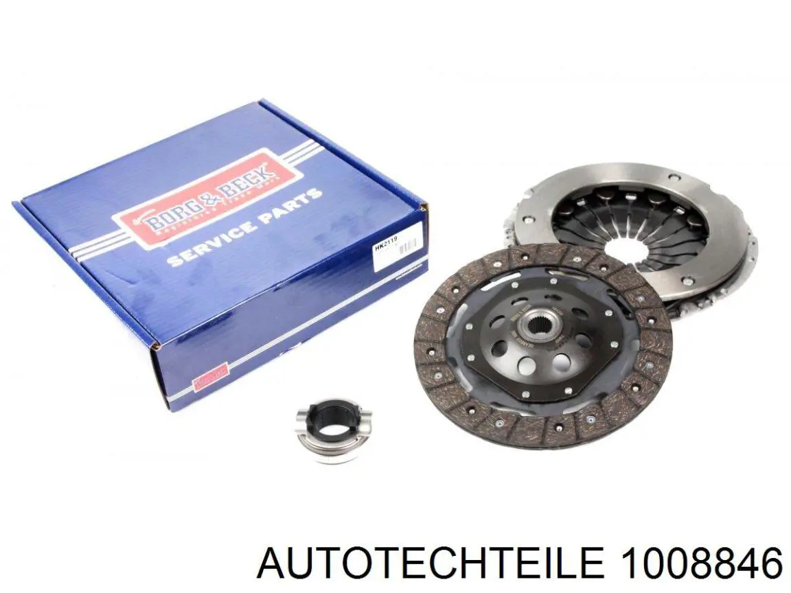 1008846 Autotechteile Брызговик задний правый