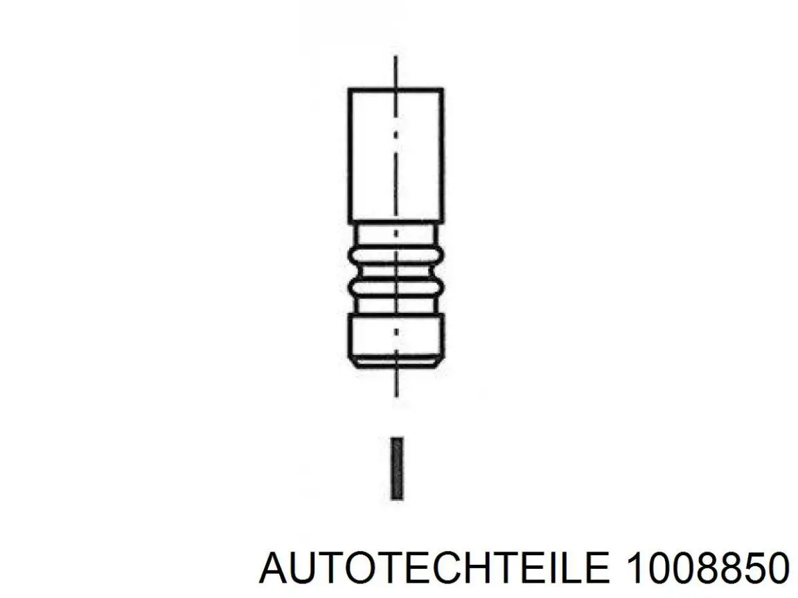 Брызговик задний правый 1008850 Autotechteile
