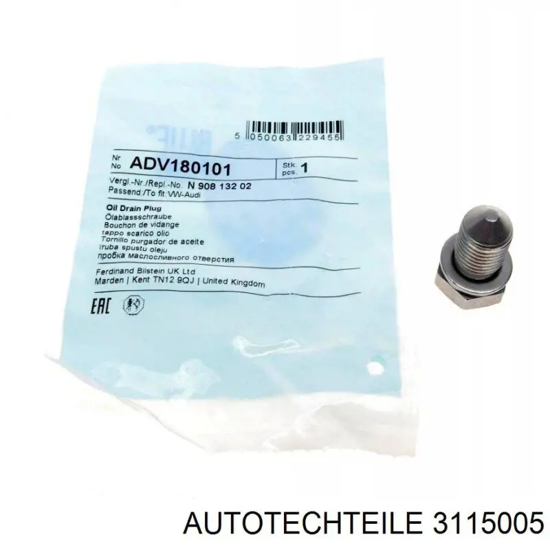 Фильтр очистки масла центробежный Autotechteile 3115005 цена, от 3.78 USD