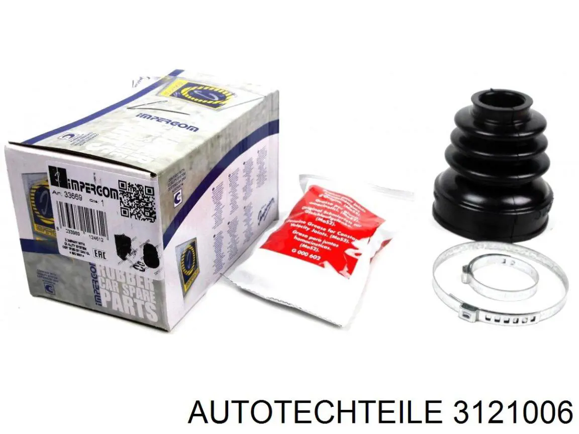 Помпа охлаждения Autotechteile 3121006 цена, от 34.00 USD