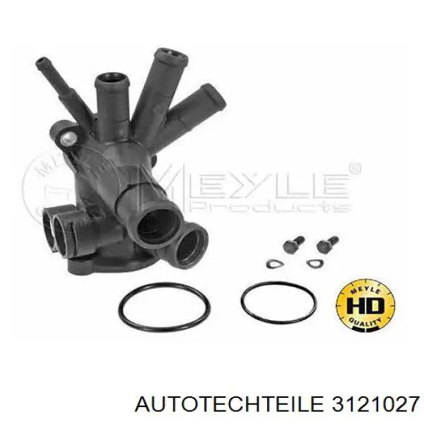 Brida del sistema de refrigeración (triple) 3121027 Autotechteile