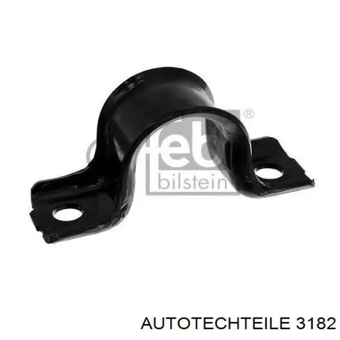 Хомут крепления втулки стабилизатора переднего Autotechteile 3182 цена, от 2.45 USD