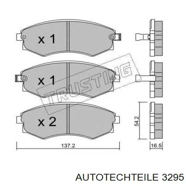 Втулка переднего стабилизатора Autotechteile 3295 цена, от 2.84 USD