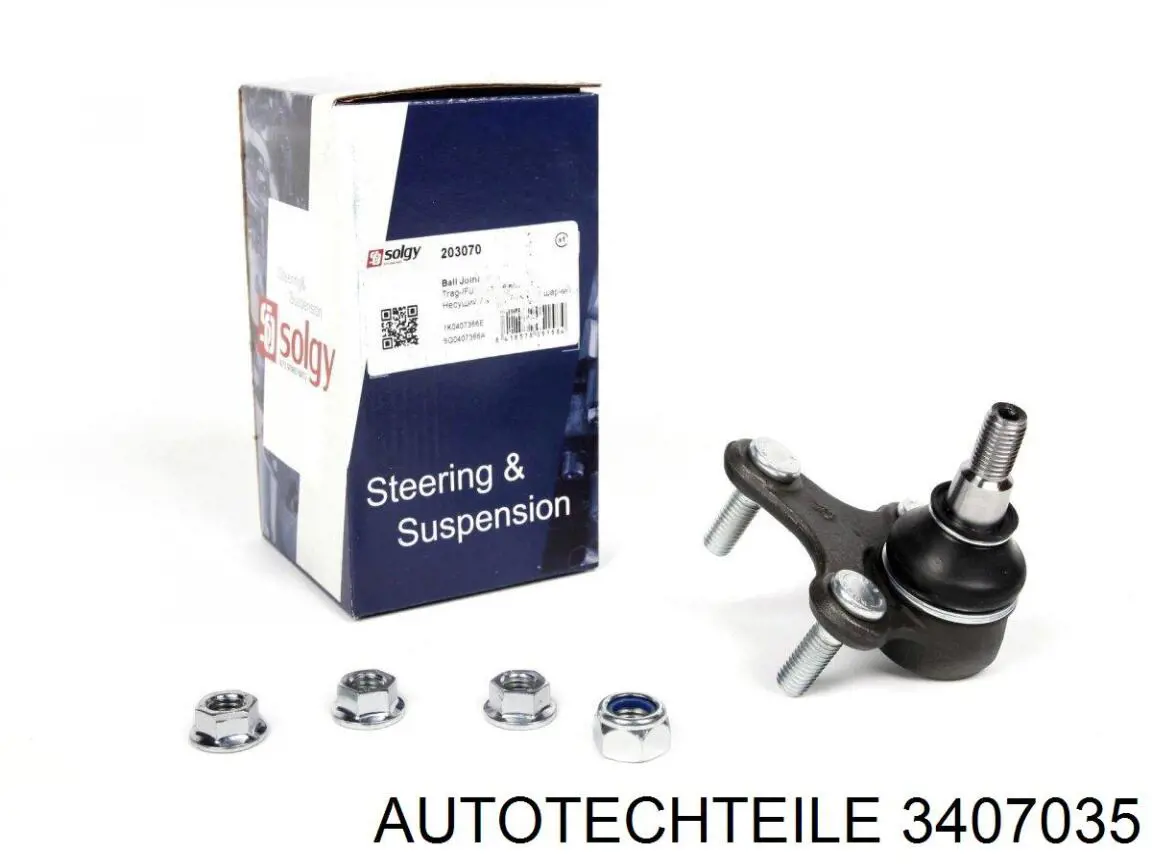 3407035 Autotechteile Правая нижняя шаровая опора