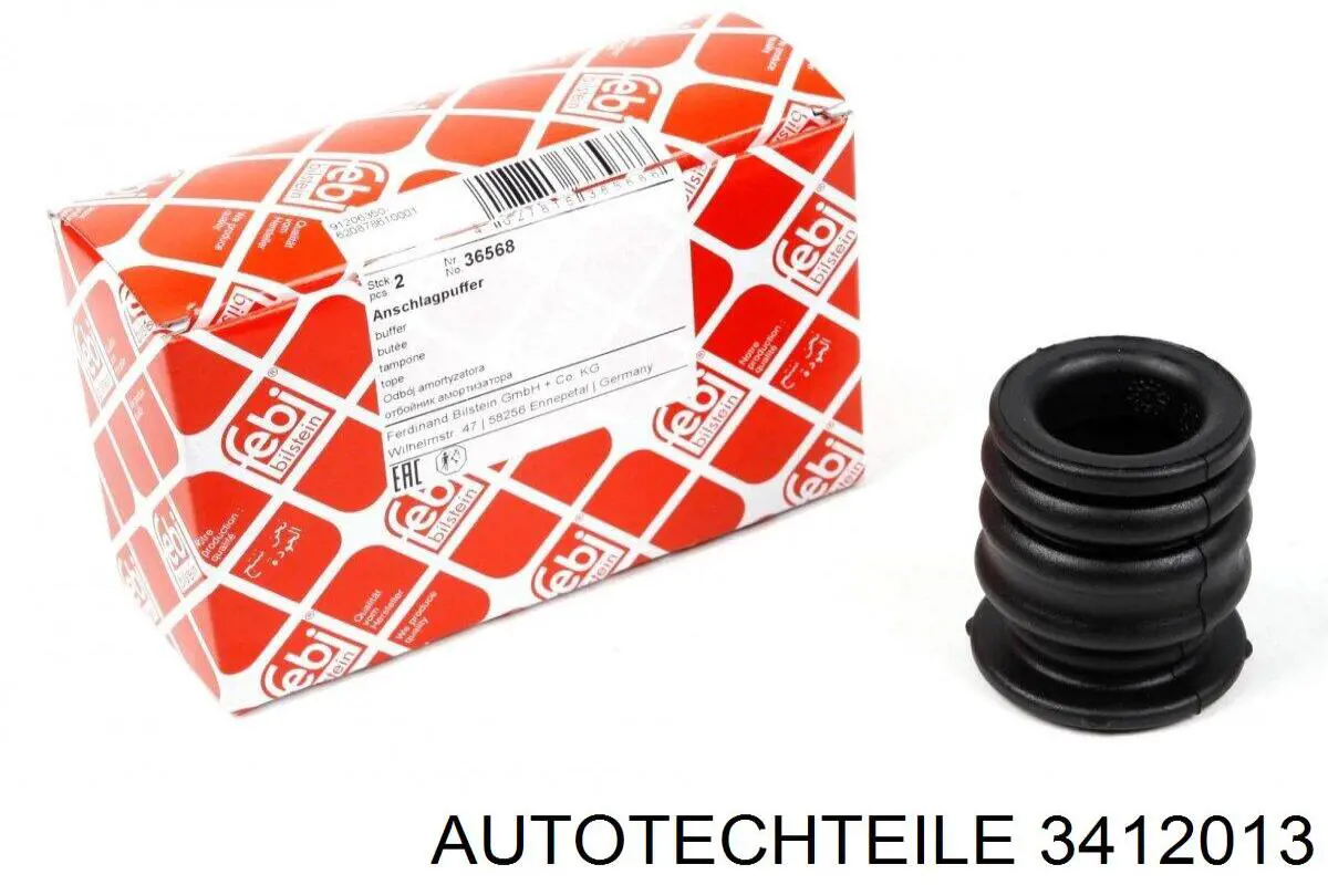 Буфер-отбойник амортизатора переднего Autotechteile 3412013 цена, от 4.06 USD