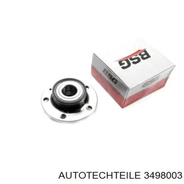 Передняя ступица 3498003 Autotechteile