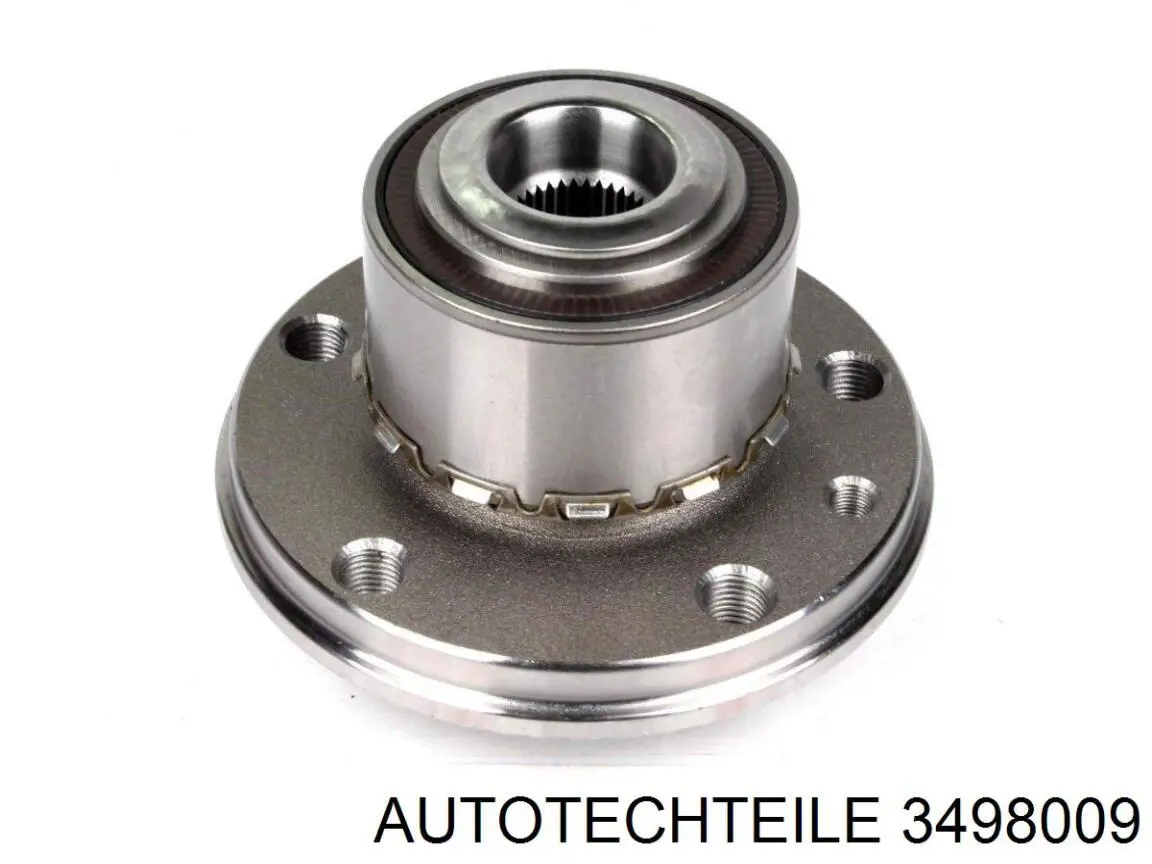 Cubo de rueda delantero 3498009 Autotechteile