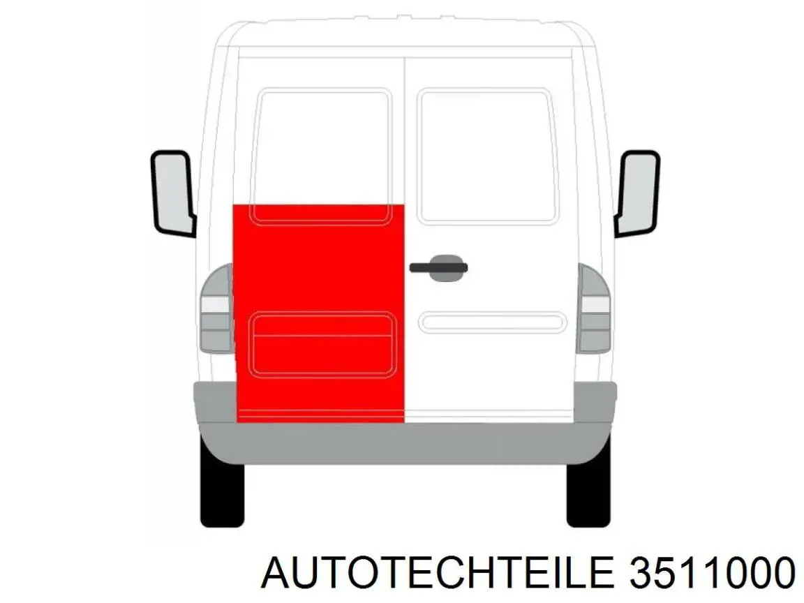 3511000 Autotechteile Резиновое кольцо пружины задней