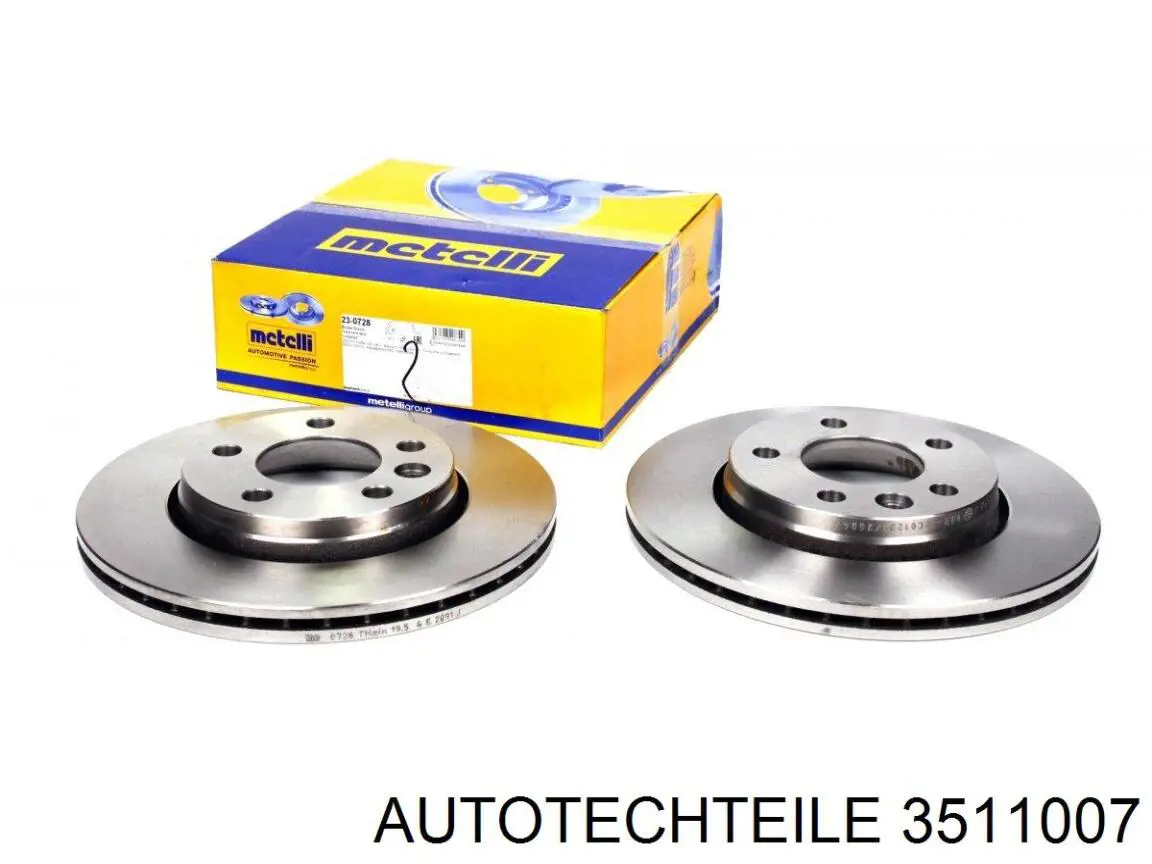 Задняя пружина 3511007 Autotechteile