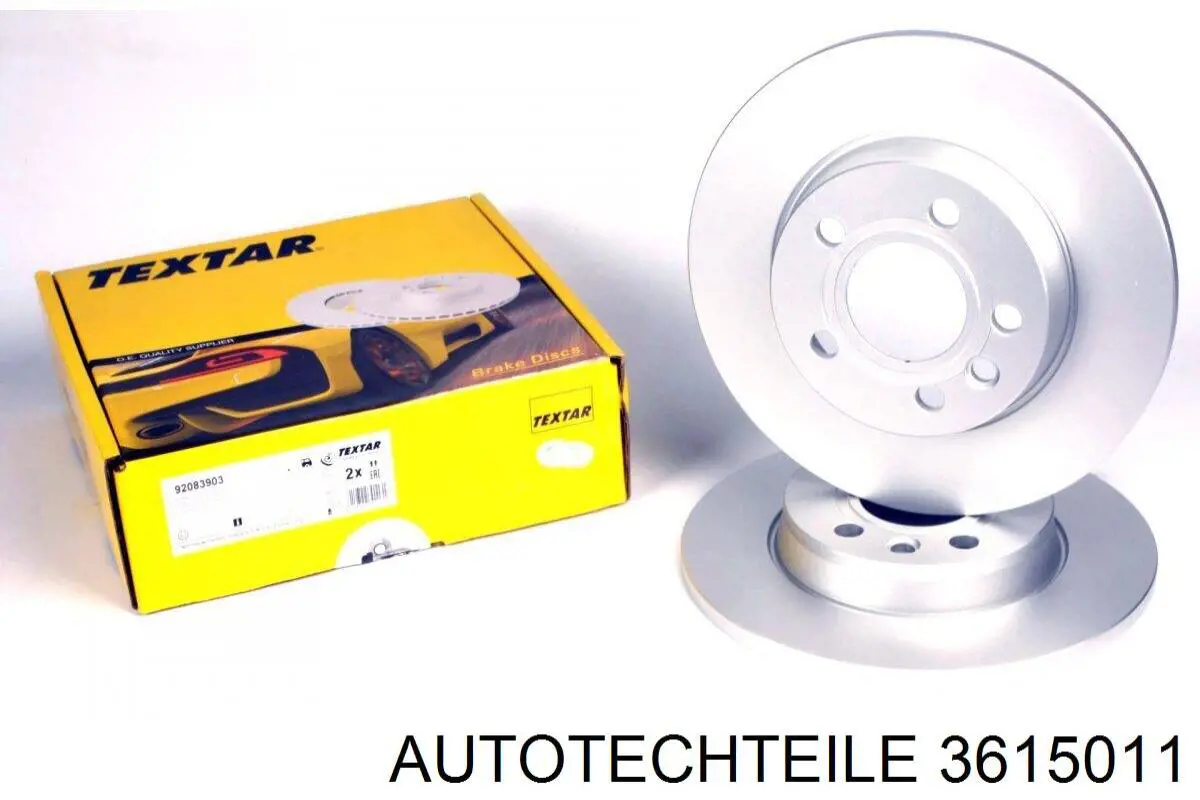 Задний тормозной диск Autotechteile 3615011 цена, от 28.67 USD