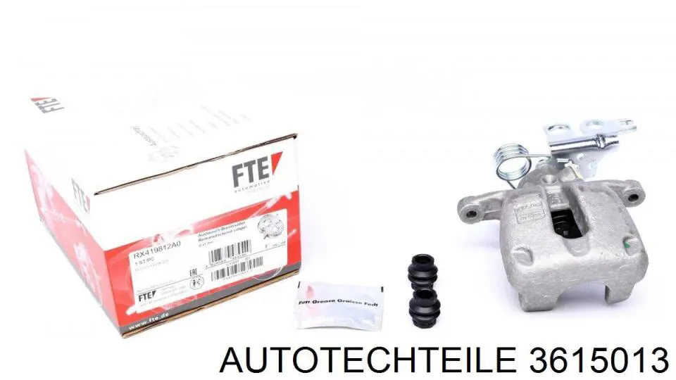 Тормозной суппорт правый задний Autotechteile 3615013 цена, от 67.25 USD