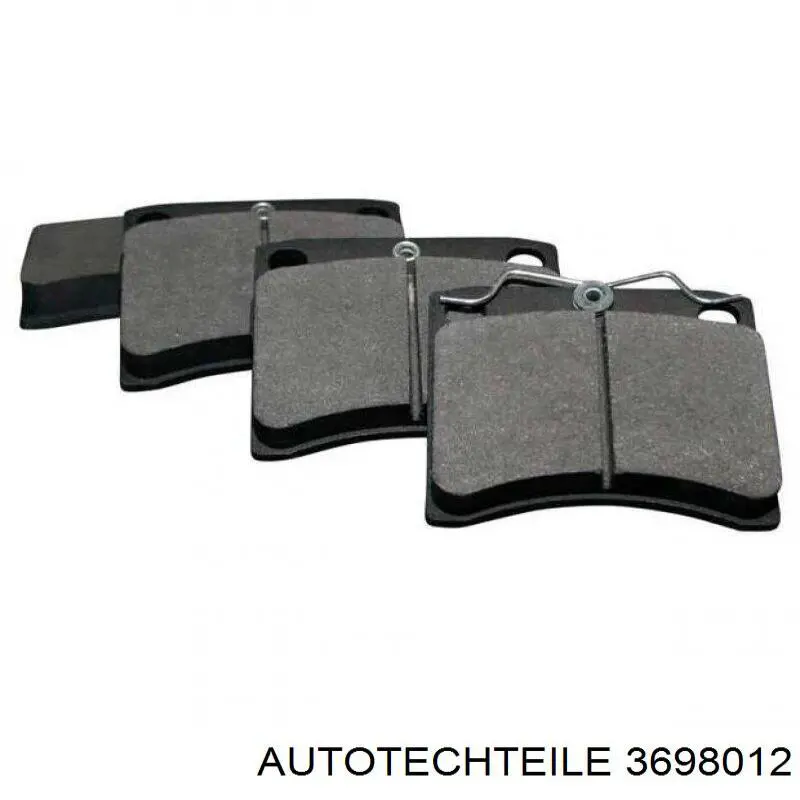 3698012 Autotechteile Колодки передние