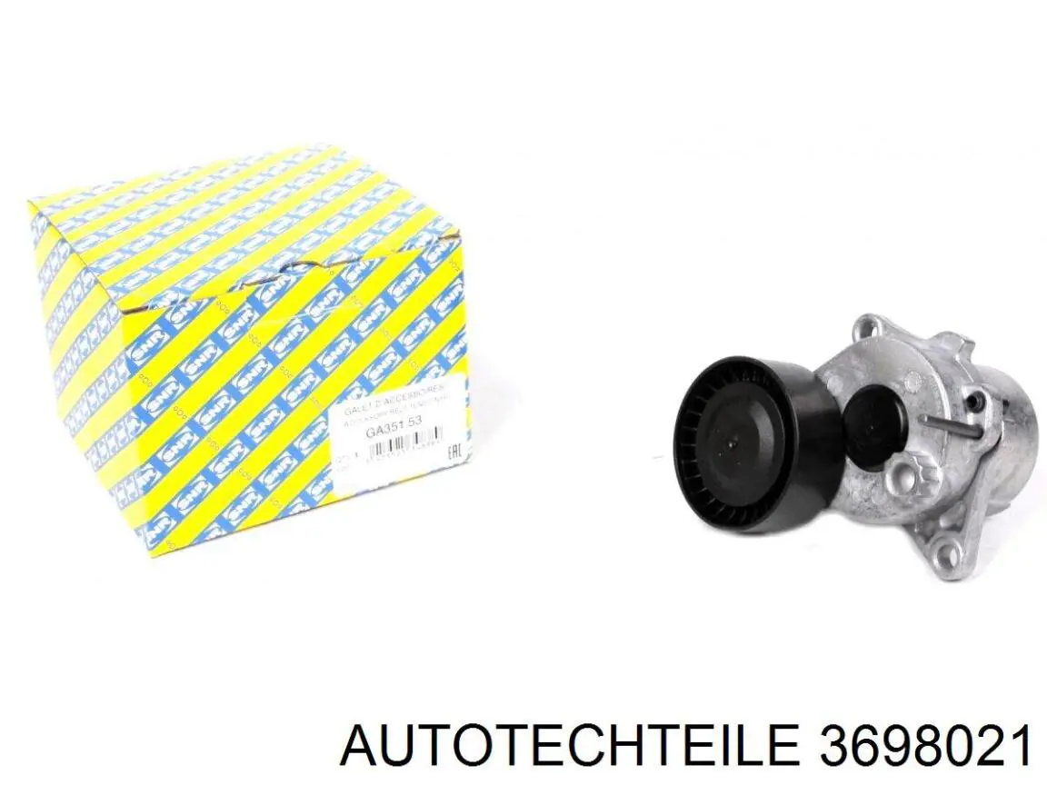 Тормозные колодки стояночного тормоза Autotechteile 3698021 цена, от 11.41 USD