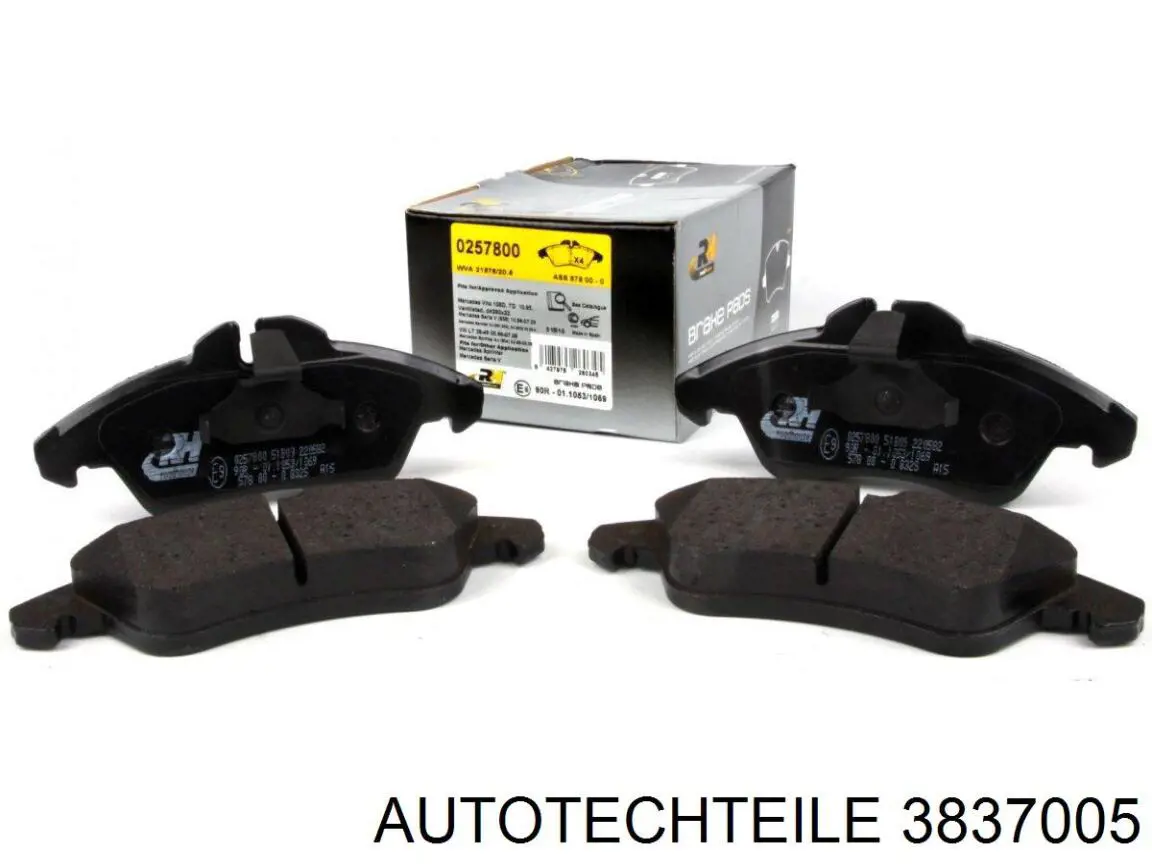 Ручка двери передней наружная левая Autotechteile 3837005 цена, от 17.62 USD