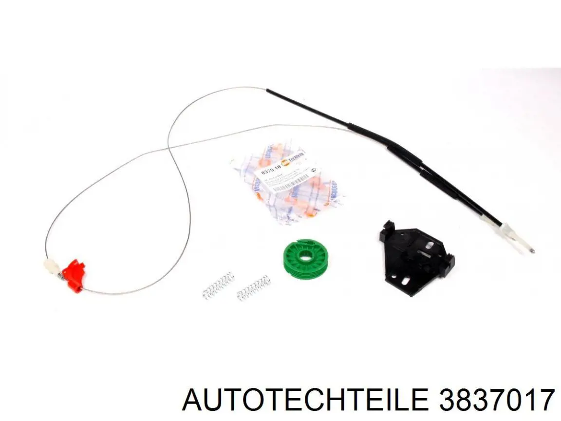 Купить 3837017 Autotechteile Ремкомплект механизма стеклоподъемника передней двери